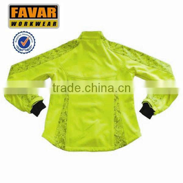 100% polyester men's softshell waterproof jacket