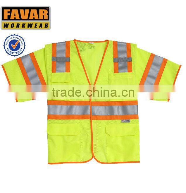 premium solid pubilc safety deluxe police vest