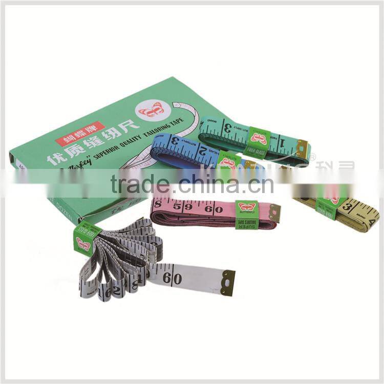 Kearing manufacture tailoring tape measures ,plastic retractablec cloth tailors tape measure for sewing fabric measure #KR150