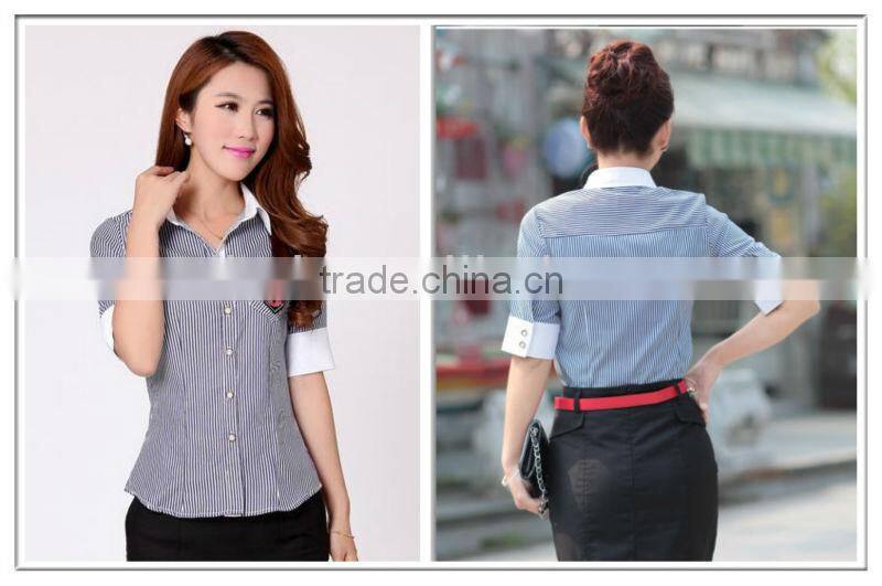 2012 new cotton polyester stripe fabric