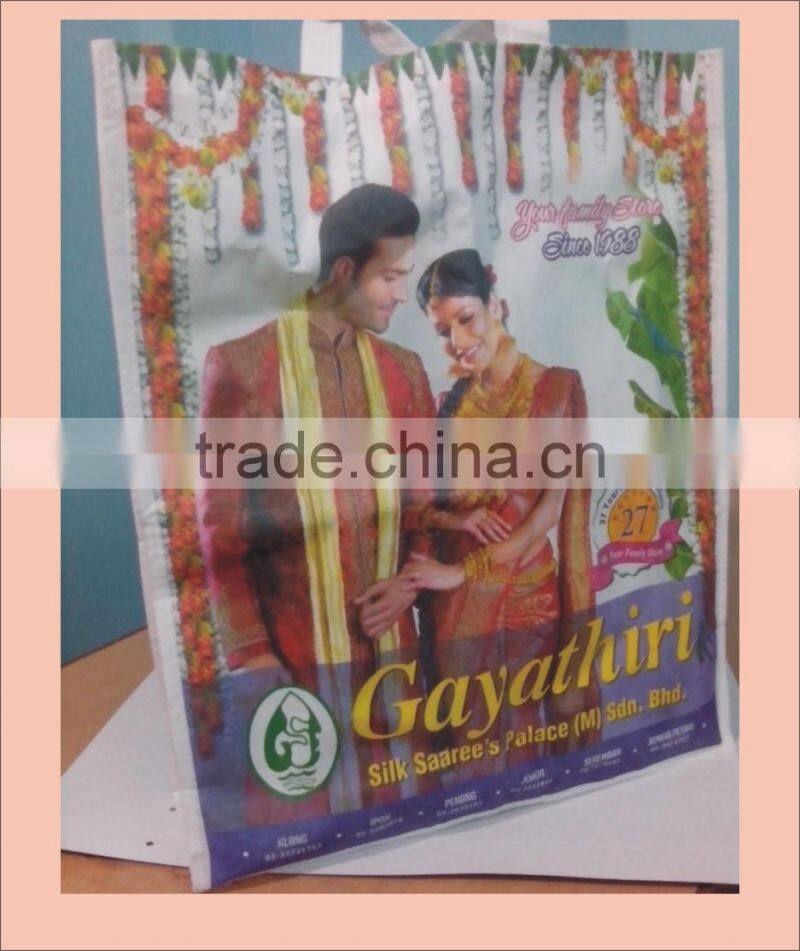 Multi-color Printed on Non Woven Bags / Non Woven Bags printed