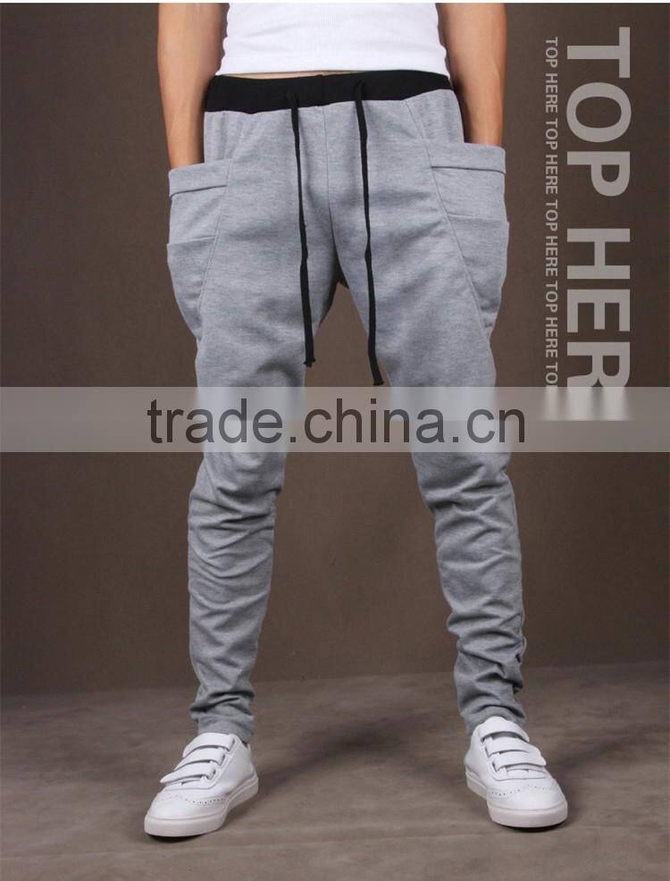 Unique Pocket Mens Joggers Cargo Men Pants Sweatpants Men Jogging Sport Pants Men 2016