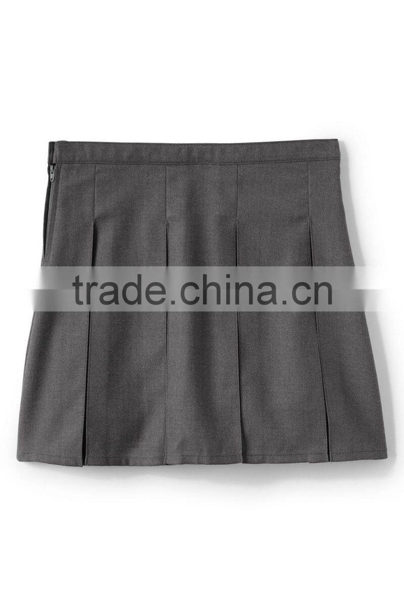 2017 new arrival designer formal pleated short skirts design