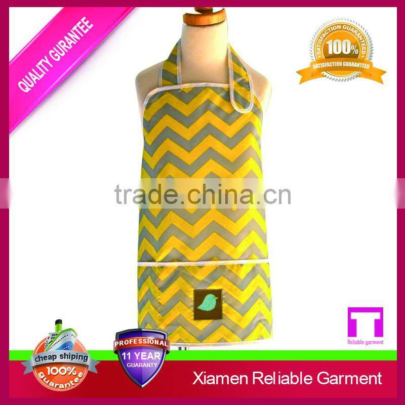 Bulk wholesale clear sublimation print reusable plastic apron