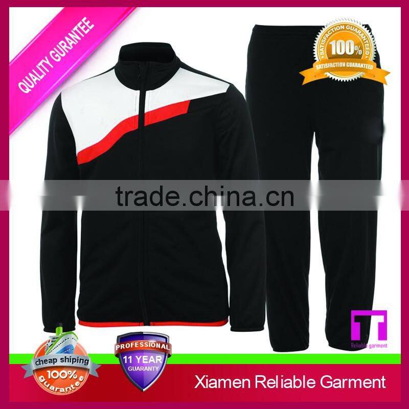 Custom cricket tracksuit funnel collar with drawstring supplier in China