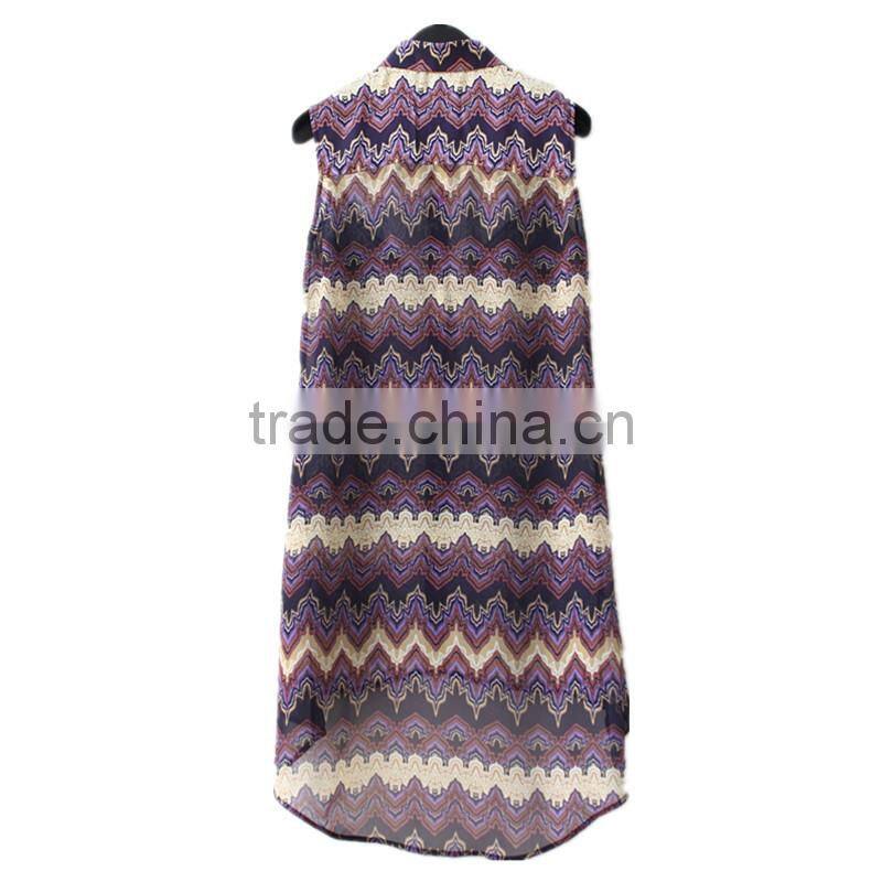 2014-2015 new design lady dress shirt custom made lady dress