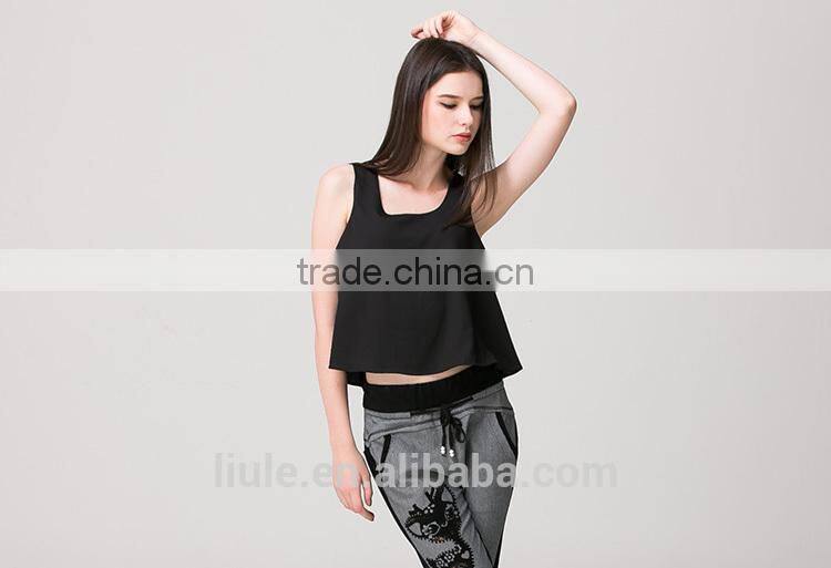 Lovely wide strap tank top