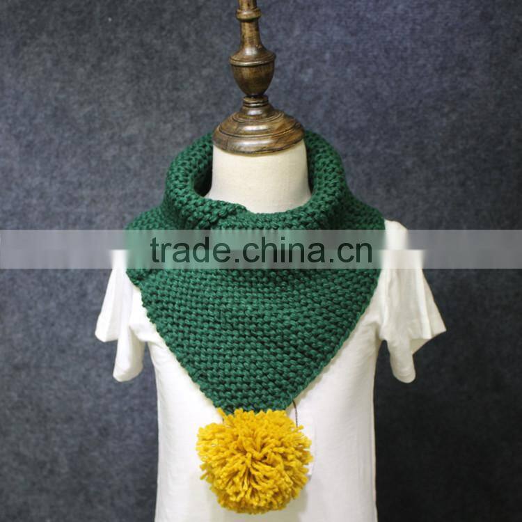Fashion lovely all Acrylic soft comfortable small kitting children neckerchief
