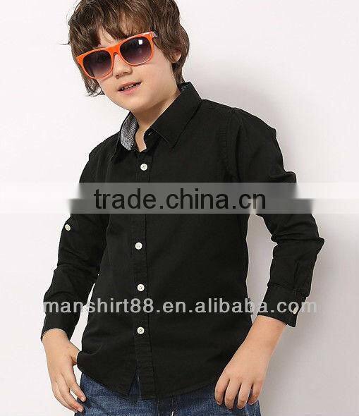 2017small school kids shirt boy shirt