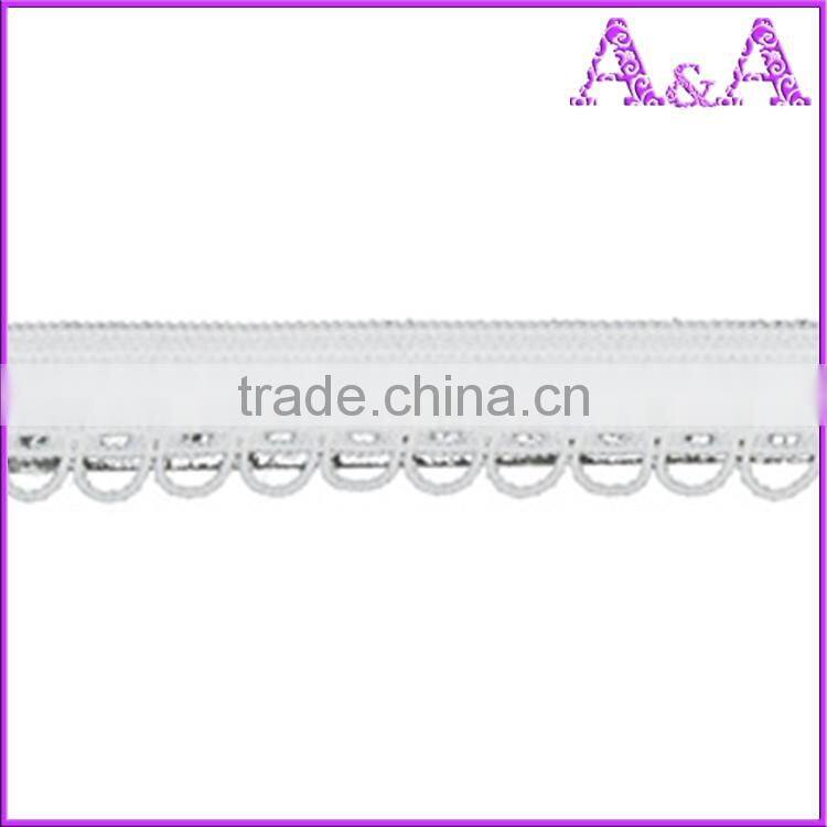 lace snap weave elastic band for sports bra