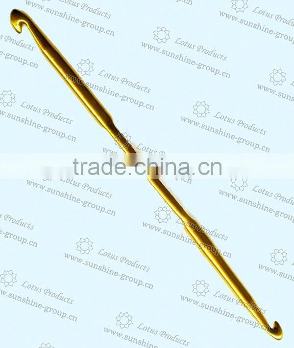 2017 High Quality Alu Crochet Hook Double Point 010