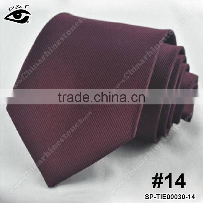 Striped Pure color Suit Tie Business Tie Wedding Tie For men
