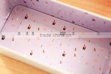 So Cute So Lovely Stationery Magnetic Pencil Box Tin Pencil Box