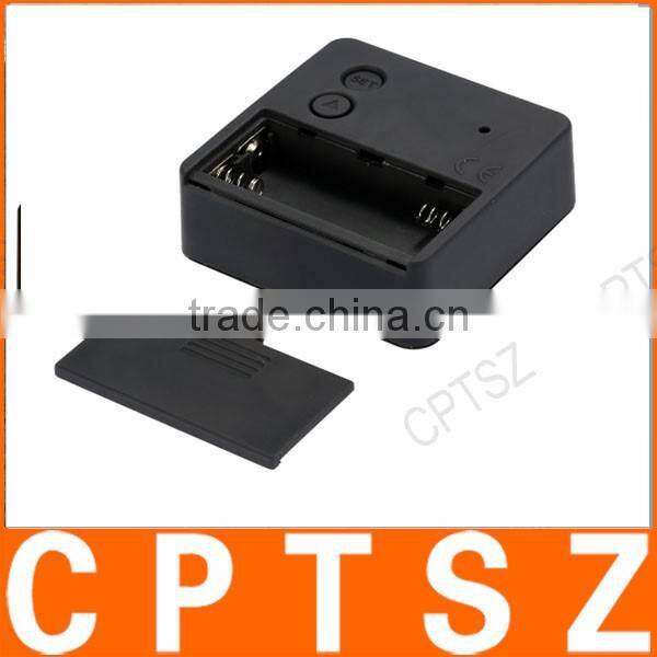 Multi-functional Digital 4 Sided Rotating Alarm Clock Timer Calendar Display Time Date Temperature