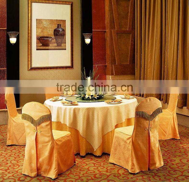 decorative banquet chair cover table linen for hotel