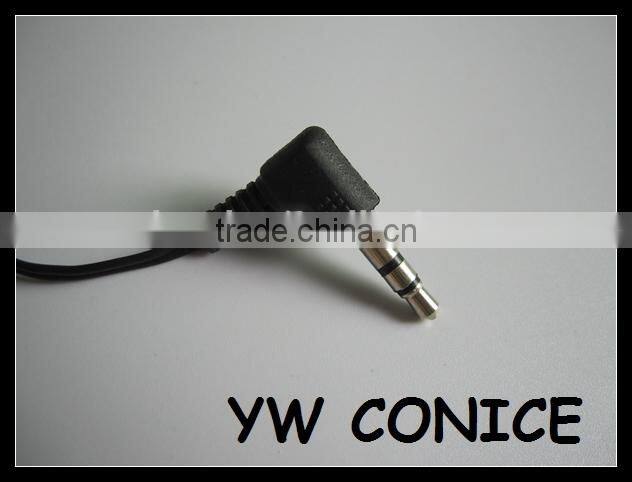 2015 Classic Black Disposable Airline Earphone For Cheap Sale