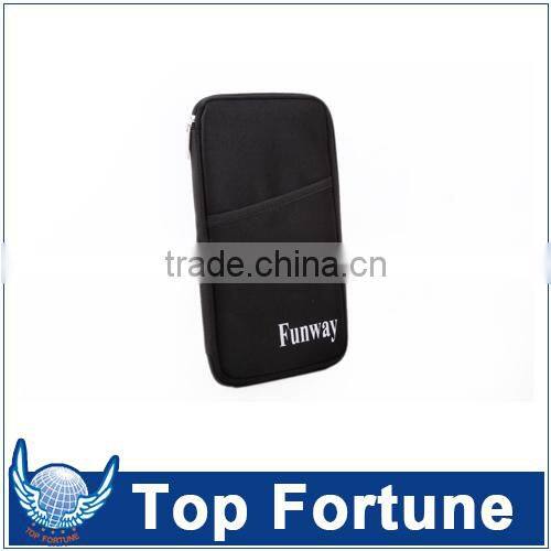 New Brand zipper Air ticket holder for outdoor