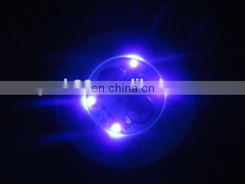 Novelty Gift Special Custom bottle sticker led UV Black Light Bar Drink Coasters