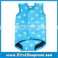 Blue And Pink Apple Beachfront Neoprene Baby Swim Wraps