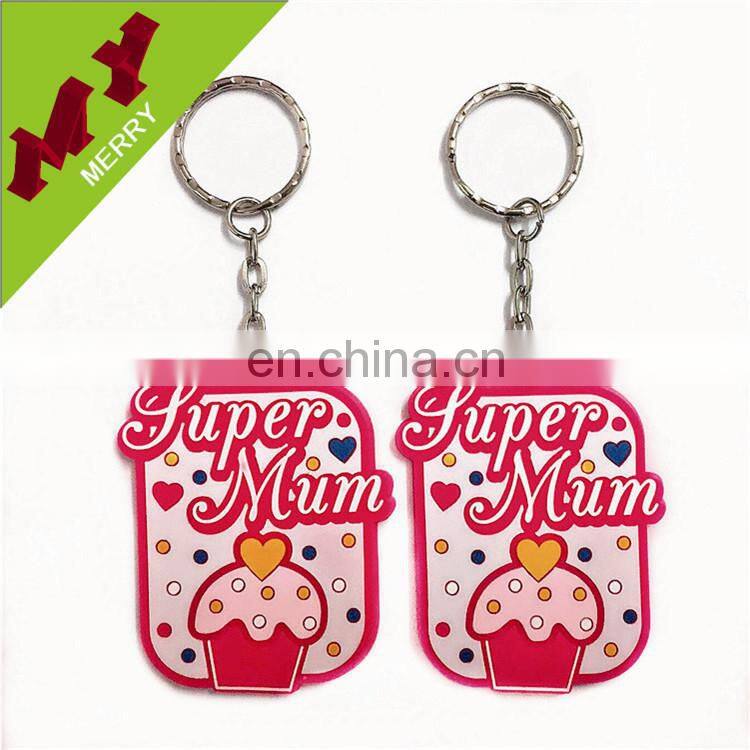 Reliable quality cheap rubber keychain wholesale