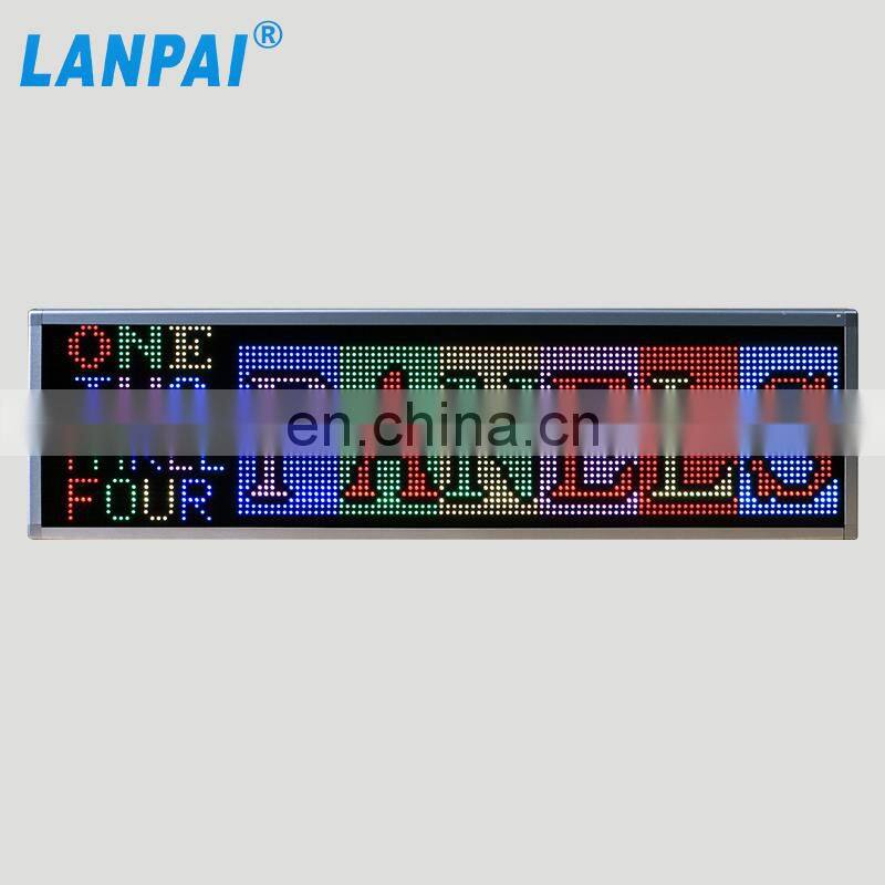 LANPAI Customized Secondaray development RS232 USB port Small indoor led sign