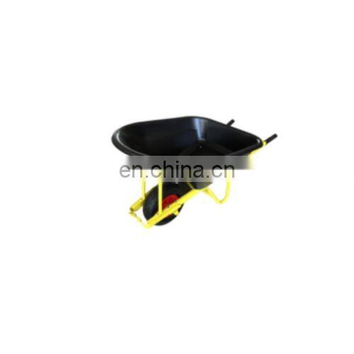 large capacity plastic tray wheel barrow 120L with huge tyre