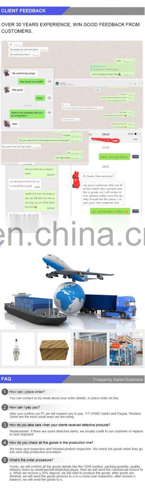 IFOB Iridium Spark Plugs SC20HR11 For Toyota Camry ZSA30 ZSA35 90919-01253