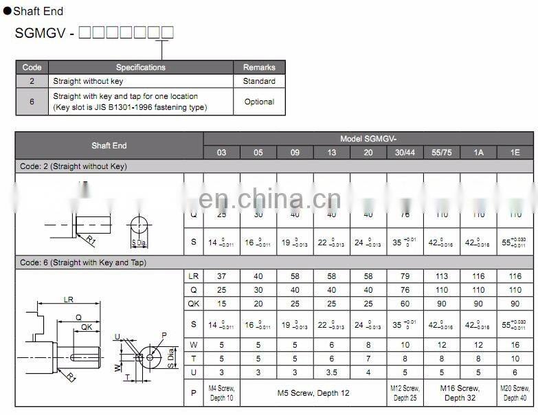 YASKAWA SGDV-180A01A+SGMGV-20ADC6C 1.8KW servo motor
