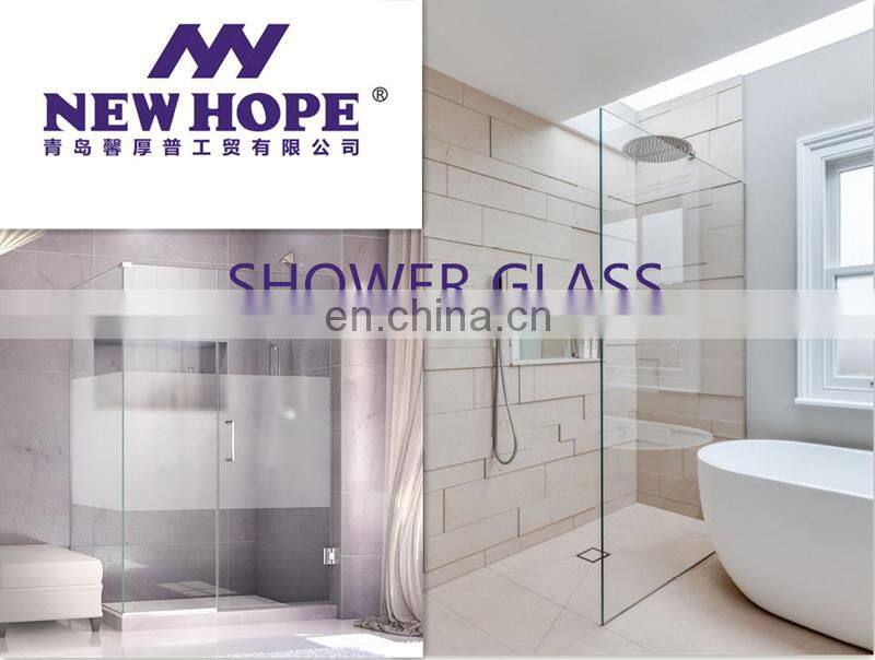 Modern design Customized safety hot sale tempered glass shower doors