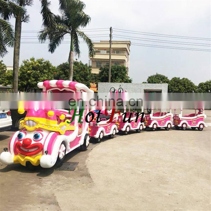 Amusement equipment electric tourist train for kids to ride