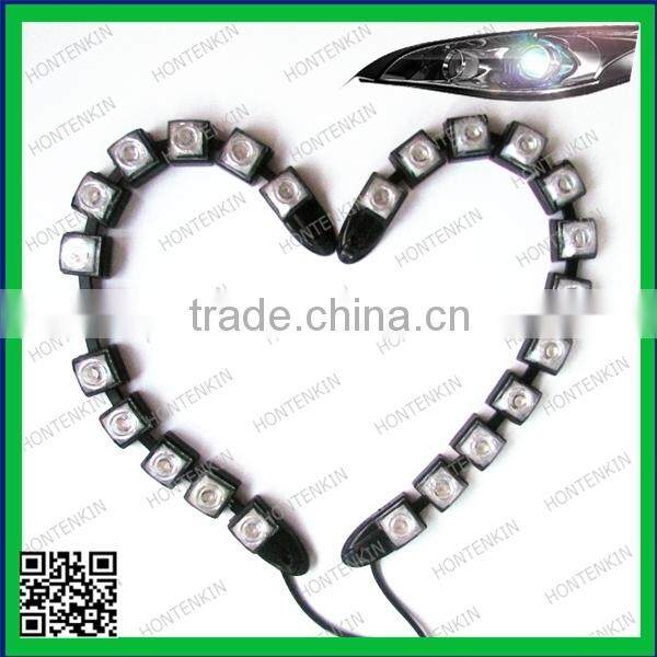 super bright flexible underwater led strip light ip68 used in fog light headlight,decorative light,warning light