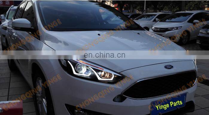 DRL Strip Projector Lens head lamp light for Ford 2015-2017