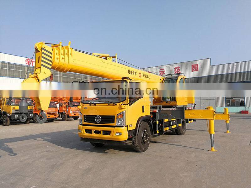 mini hydraulic truck lifting crane 25ton in india