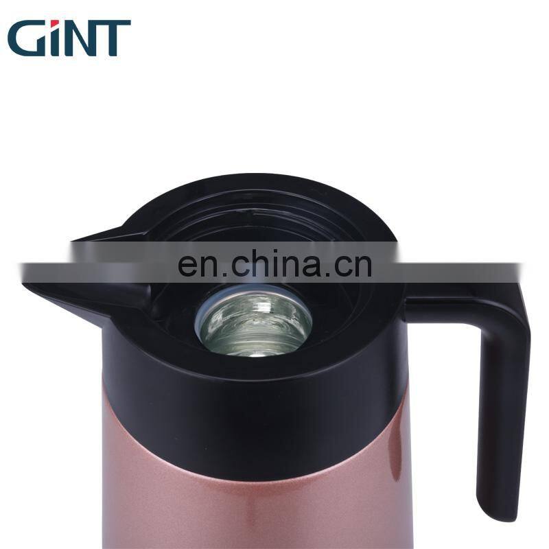 GiNT 1L China Factory Price Tea Pot BPA Free Stainless Steel Glass Coffee Pots for Drinking