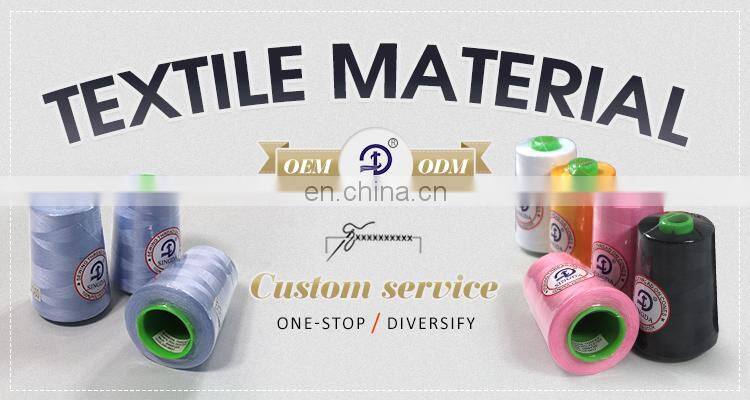 Wholesale 100 Spun Polyester Yarn dyed sewing thread 40/2 hilo poliester 40/2 thread twisting sewing machine
