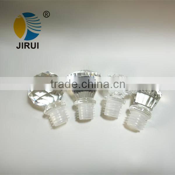diamond glass cork for aroma diffuser bottle