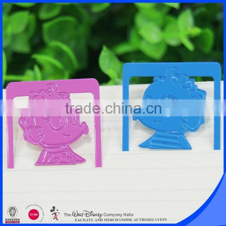 Company business gift cartoon cute design paper bookmark