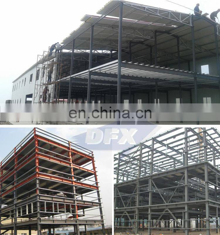 China Steel Structural Metal Frame Prefabricated Workshop Commercial Building