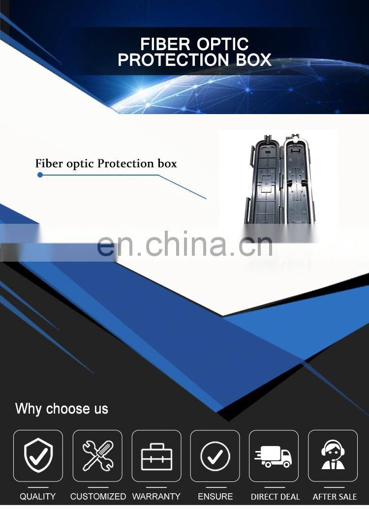 FTTH Optical Fiber Drop Cable Joint Kits Optic Protection Box