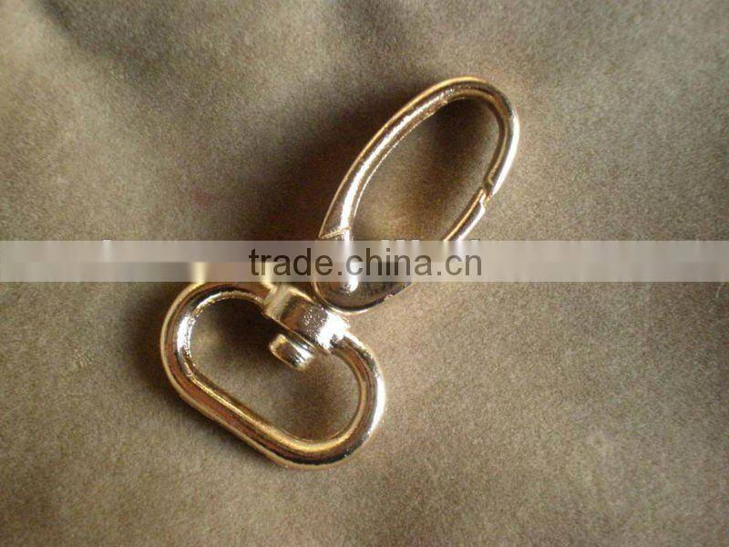 Metal fittings for leather bags