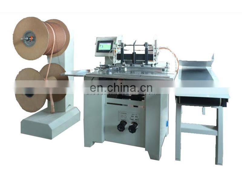 UT520 Automatic Double o Wire Binding Machine Spiral ring binder for Notebooks
