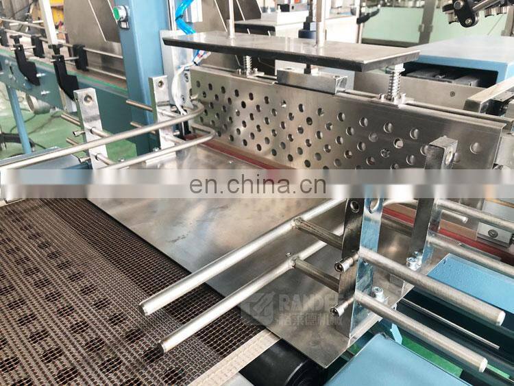 Automatic thermal shrink packaging machine PE film complete shrinking tunnel pallet wrapper wrapping machinery