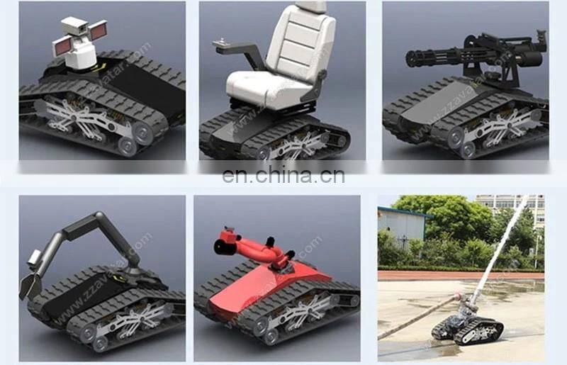 robot tank chassis security robot chassis patrol robot