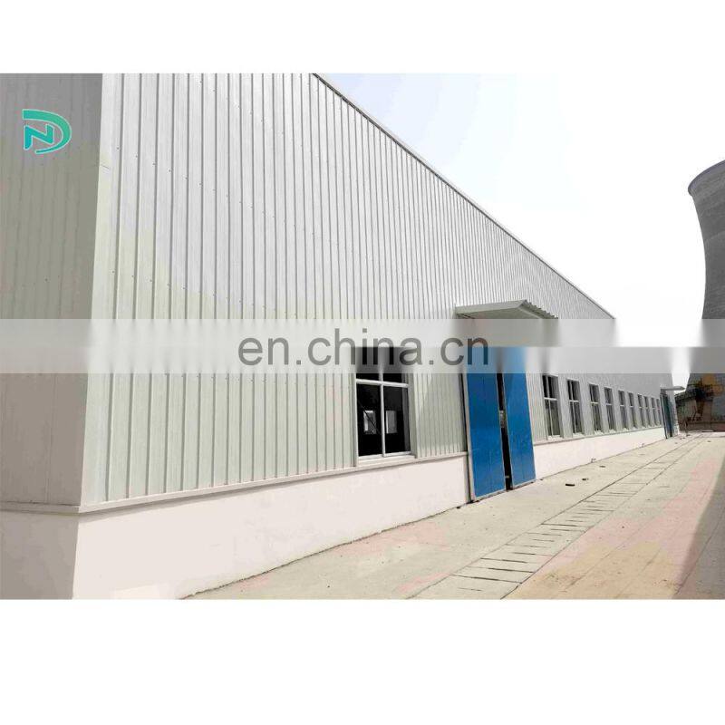 Prefab Metal Workshop Steel Structure Construction Workshop House