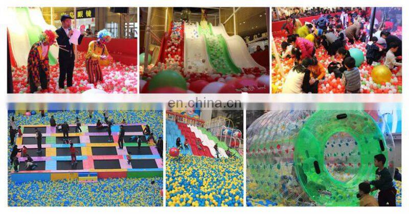 Indoor Playground Sponge Soft Play ball pool with slide Ocean Ball Pool For Kids