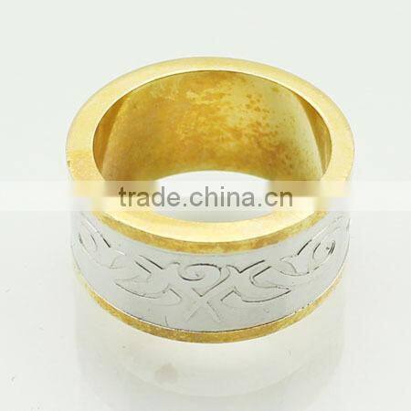 2014 wholesale stainless steel ring stainless steel spinner ring