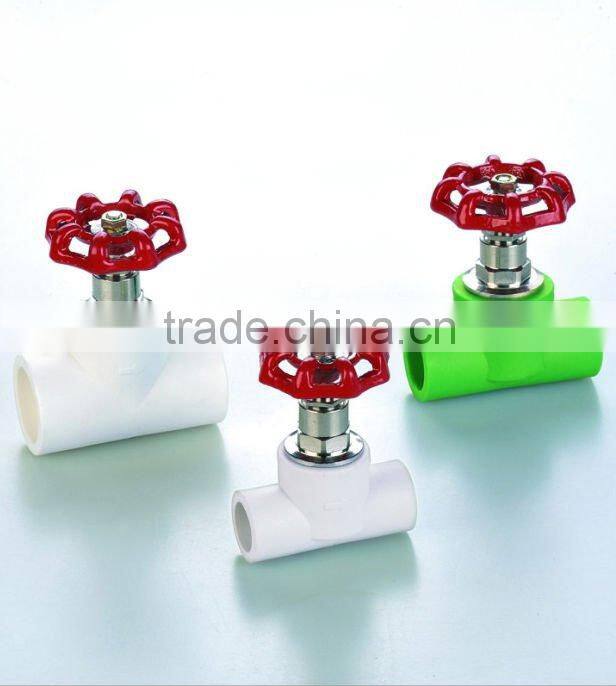 The high quality ppr stop valve with competitive price
