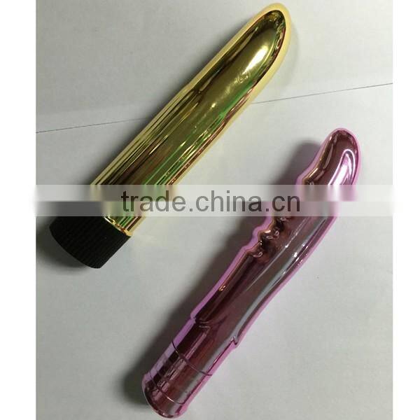 Top Selling Sex toys Female sex masturbation toys Golden color massage stick vibrator