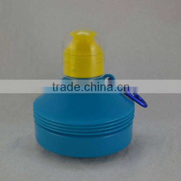2015 kids foldable water bottle manufactured plastic water bottle with certification