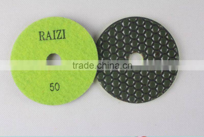 Premium 7-step dry polishing pad